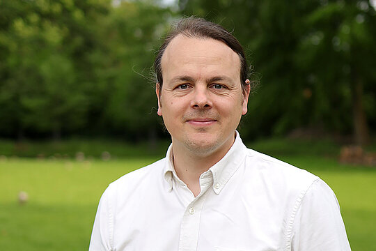 Prof. Dr. Guillaume Delaittre Portraitfoto von Prof. Dr. Guillaume Delaittre